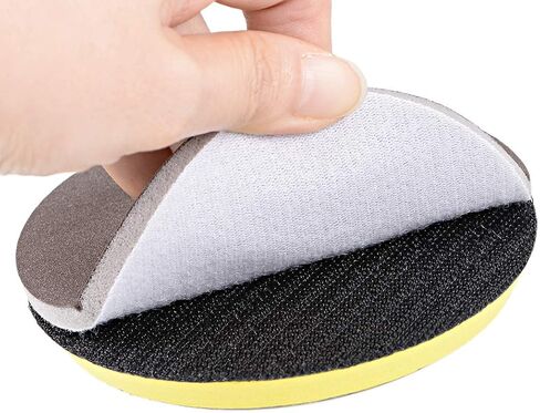 uxcell 2-Inch 400-Grits Sanding Sponge Hook and Loop Sanding Disc for Wood/Drywall/Metal 5pcs in Saudi Arabia