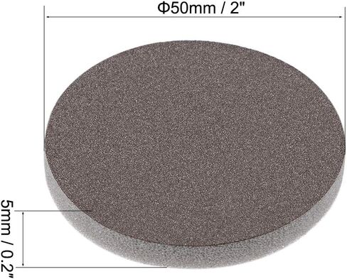 uxcell 2-Inch 400-Grits Sanding Sponge Hook and Loop Sanding Disc for Wood/Drywall/Metal 10pcs in Saudi Arabia