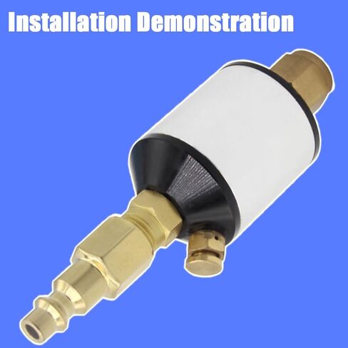 Oil Water Separator for Air Line, 1/4 Inch NPT Inlet and Outlet, Air Compressor Water Separator Filter, Water Separator For Air Compressor Line Dryer 90 PSI (4Pcs) in Saudi Arabia