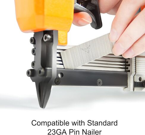 مسامير معدنية P620SS 23 من الفضة أعلى الصينية مقاس 3/4 بوصة طول مسمار من الفولاذ المقاوم للصدأ، مسمار بدون رأس، للأعمال الخشبية، 1000 قطعة في صندوق in Kuwait