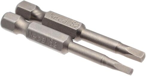 Riyiter 6 قطع 1/4 بوصة سداسية ساق طويلة مغناطيسية مربعة الرأس مفك براغي مجموعة أدوات كهربائية SQ1 SQ2 SQ2.7 SQ3 SQ4 SQ5 لثقب Poket 50 مم 2 بوصة طول in Kuwait