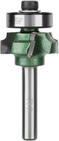 R1/R2/R3 Woodworking Milling Cutter 4 Teeth Trimming Cutter Edge Trimmer Router Bit Tungsten Steel for Trimming After Edge Banding(1/4 R2) in Saudi Arabia