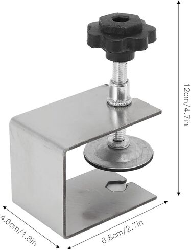 GOWENIC 2pcs Drawer Front Installation Fixing Clamp, Cabinet Hardware Jig Universal C Clamp, Drawer Front Mounting Clips for Woodworking, Flexible Drill Hole Guide Position Tools in Saudi Arabia