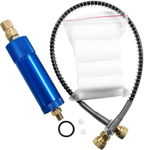 TUXING 4500Psi Pcp Hand Pump Air Filter, Pcp Air Compressor Oil Water Filter with Female Soft Hose and Male Quick Connector for High Pressure Air Compressor Pump 30Mpa in Saudi Arabia