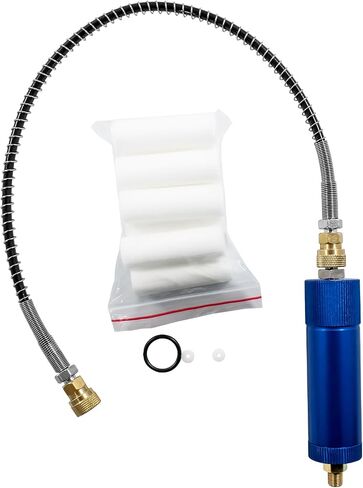 TUXING 4500Psi Pcp Hand Pump Air Filter, Pcp Air Compressor Oil Water Filter with Female Soft Hose and Male Quick Connector for High Pressure Air Compressor Pump 30Mpa in Saudi Arabia