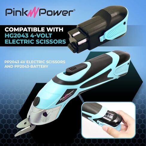 Pink Power HG1214 Lithium Ion Electric Scissors Replacement Battery in Saudi Arabia