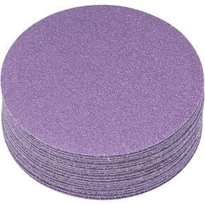 10pcs Premium Sanding Discs Hook and Loop Backing - [3 Inch x 180 Grits] Purple Sandpapers Finishing Discs for Auto Car Wood Metal Polishing in Kuwait