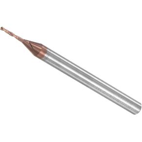 CoCud Solid Carbide Drill Bit, 2.15mm Diameter 4mm Shank, Nanometer Titanium Coated Twist Drill Bits - (Applications: for Stainless Steel Carbon Steel), 1-Piece