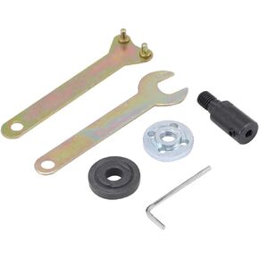 M10 Arbor Mandrel Adaptor, 5mm Motor Shaft Coupler Sleeve, Sleeve Saw Blade Coupling Saw Chuck Adapter for Angle Grinder in Saudi Arabia