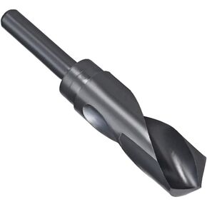 Utoolmart 27.5mm Reduced Shank Drill Bit HSS 6542 Black Oxide with 1/2 Inch Straight Shank 1pcs