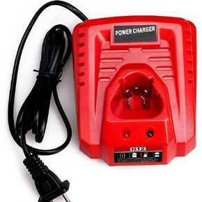 Lilocaja 12V M12 Charger Replacement for Milwaukee M12 Charger 48-59-2401, Compatible with Milwaukee M12 Lithium 12V XC Battery 48-11-2402 48-11-2411 48-11-2412 48-11-2420 48-11-2460 in Kuwait