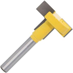 Wilsnsun T فتحة راوتر بت 1/4 بوصة عرقوب T المسار راوتر بت الخشب مستقيم حافة كربيد طحن القاطع للخشب in Kuwait