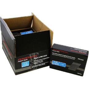 باورنيل اظافر FN1524 مقاس 15 بطول 1-1/2 انش بزاوية 25 درجة (علبة من 4 صناديق - 3655 قطعة) in Kuwait