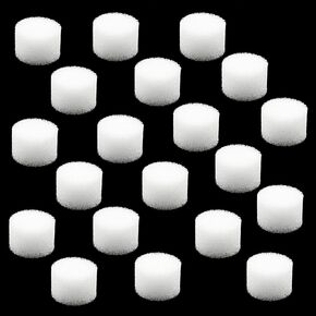 Waziaqoc 10Pcs Replacement Air Filter Sponge for Compressor System Accessories and Cool Mist Device, White Universal Size