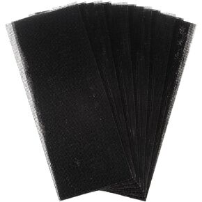HARFINGTON 50pcs 100 Grits Mesh Sanding Screen Sheets 4-1/2" x 11" Wet or Dry Sandpaper Dust Free Abrasive Pads for Car Wood Drywall Metal Polishing & Grinding