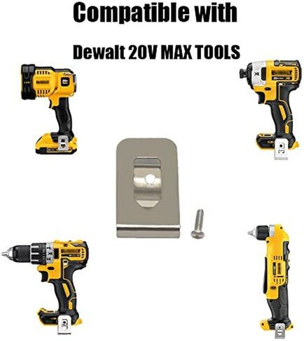 مشبك حزام بديل N268241 لـ Dewalt 20V DCD980 DCD985 أدوات كهربائية 4 عبوات in Saudi Arabia