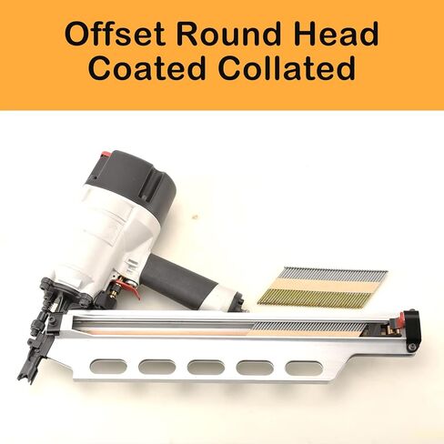 بي اتش توب اظافر اطار، 3 انش × 0.120 انش، اظافر بشريط ورقي ناعم لتأطير الأظافر، اظافر مجمعة بلمسة نهائية لامعة 30 درجة، عبوة من 2000 قطعة in Kuwait