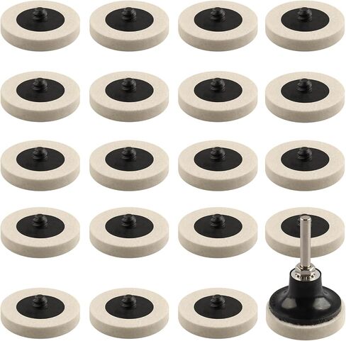 Rocaris 10 Pcs 2 in Buffing Polishing Wheel Pad in Kuwait