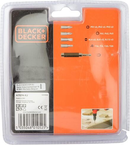 BLACK+DECKER B/DA7074 Screwdriver Set - 21 Piece in Saudi Arabia