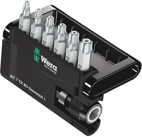Wera TORX Bore Hole (BO) 8067-6 BO TORX/Z Sheet Metal Bit Set in Saudi Arabia