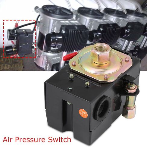 Air Pressure Switch, Pressure Switch Control Air Ride Pressure Switch, for Air Compressor 135-175PSI Heavy Duty 26Amps Air Compressor in Kuwait