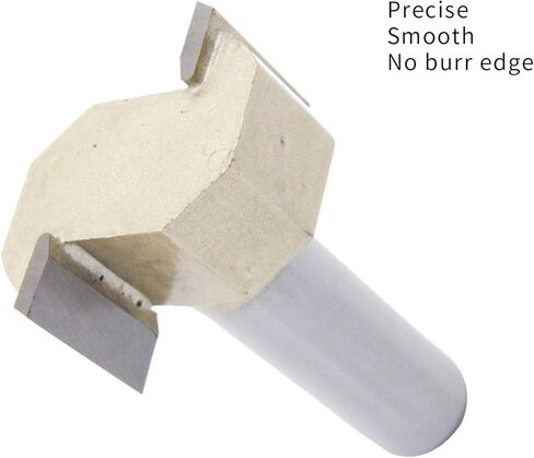 TIDEWAY 1/2" Shank 5/8" Cutting Edge Router Table For Edge Shaping/Squaring Or Slotting Woodworking,T Slot Router Bit in Kuwait