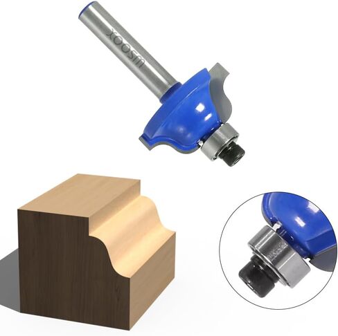 WSOOX لقمة توجيه Ogee الرومانية الكلاسيكية بنسبة 1/4 بوصة لقمة صب معمارية لصنع الأثاث العتيق in Kuwait