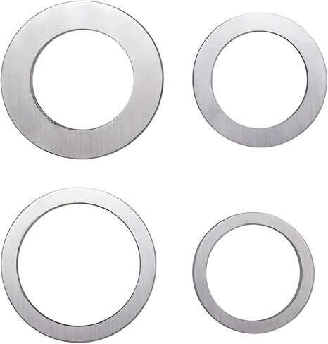 مجموعة حلقات محول شفرة المنشار، جلبة المنشار، طاحونة زاوية، حشية تحويل الفتحة الداخلية 25.4 إلى 20 مم، 25.4 إلى 16 مم، 22.23 إلى 16 مم، 20 إلى 16 مم (12/عبوة) in Kuwait