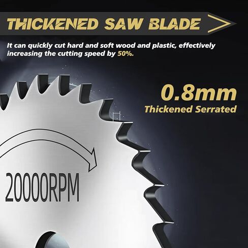 7Pcs Mini Drill Saw Blade, Small HSS Saw Disc Wheel Cutting Blades, Cutting Rotary Tools Wheel Set for Wood, PVC, Soft Metal, Aluminum with 1/8" Spindle in Kuwait