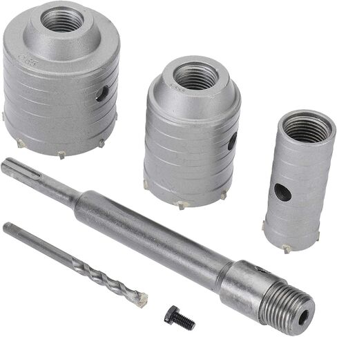 هاي فري 65 مم 50 مم 30 مم SDS زائد عرقوب ثقب ثقب قاطع خرسانة حجر الإسمنت مجموعات ثقب الجدار لحجر الإسمنت in Kuwait