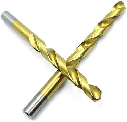 مجموعة لقم مثقاب HSS من التيتانيوم من Allpdesky مكونة من 19 قطعة مع حقيبة تخزين من 1 مم إلى 10 مم in Kuwait