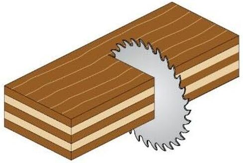 CMT K04012 ITK Contractor General Purpose Saw Blade, 12 x 40 Teeth, 10° ATB with 1-Inch bore in Saudi Arabia