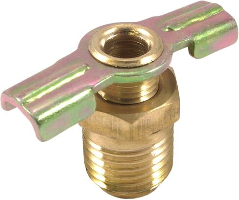 Forney 75367 Drain Cock, Compressor Tank, 1/4-Inch Male NPT in Saudi Arabia