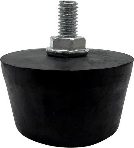4Pcs Air Compressor Rubber Feet,No Oil Machine Shock-Absorbing Foot Pads,Black(M8 Speaker) in Saudi Arabia