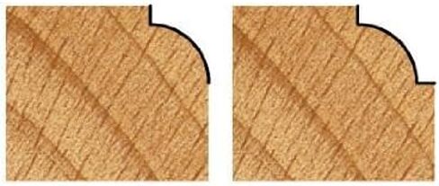 CMT 83801 Contractor Roundover & Beading Bit, 5/8-inch Diameter, 1/16-inch Radius, 1/4-inch Shank in Saudi Arabia