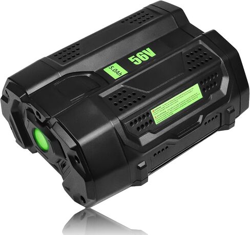 56V 5000mAh High Capacity Replacement Battery Compatible with EGO BA2800 BA4200T BA4200 BA1400 BA2800T BA5600T Lithium ion Battery ( 1 Pack 5.0Ah Replacement for EGO 56V Cordless Power Tool)(Black) in Saudi Arabia