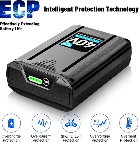 DSANKE 40V 4000mAh Battery Replacement for Kobalt 40Volt Lithium Ion Battery KB440-03 KB540C-06 KB540-06 KB2540C-06 KB640-03 KB240-06 KB640-06 KB245-06 ‎KRC40-06 KB440C-06 KRC60 KRC40-06 KB240-06 in Saudi Arabia