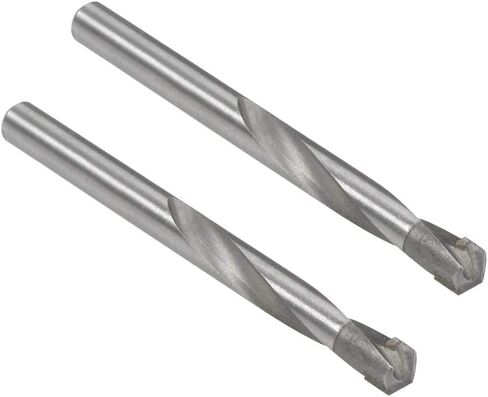 uxcell Cemented Carbide Twist Drill Bits 11mm Metal Drill Cutter for Stainless Steel Copper Aluminum Zinc Alloy Iron 2 Pcs in Kuwait