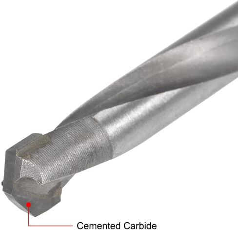 uxcell Cemented Carbide Twist Drill Bits 11mm Metal Drill Cutter for Stainless Steel Copper Aluminum Zinc Alloy Iron 2 Pcs in Kuwait