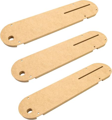 ANTOBLE 3Pcs Zero Clearance Insert Throat Plate Fits for Delta 36-725, 36-725T2, 36-5152, 36-5000, 36-5000T2 Table Saws in Saudi Arabia