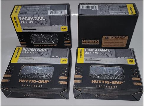 Finish Nail 3d 1-1/4 HUTTIG-GRIP FASTENERS BRT BRIGHT in Saudi Arabia