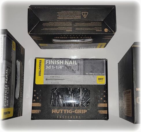 Finish Nail 3d 1-1/4 HUTTIG-GRIP FASTENERS BRT BRIGHT in Saudi Arabia