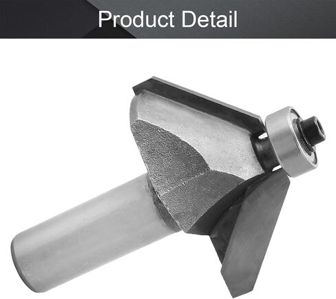 Utoolmart Router Bit 1/4 Shank 7/8 inch Cutting Dia Round Over Corner Tungsten Steel for Woodworking Milling Cutter Tool 1pcs in Saudi Arabia
