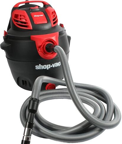 Cen-Tec Systems Premium Attachment 2 Tank adapters and 1.25" Diameter End Shop Vacuum Extension Hose and Kit, 10 Ft, Silver (96007) in Saudi Arabia