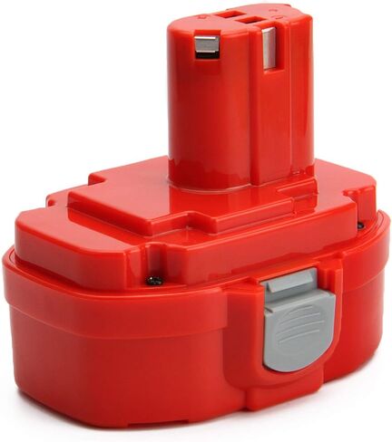 CREABEST 2 Pack 18V 3500mAh Ni-MH Compatible with Makita Replacement Battery 1833 PA18 1822 1823 1834 1835 192826-5 192827-3 192829-9 193159-1 193140-2 193102-0 194105-7 4334D 5026DA 5036DA 5046DA in Saudi Arabia