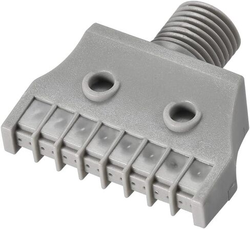 uxcell Flat Nozzle G1/4 Male Thread ABS Air Blow Off Mini Flat Jet Nozzle Gray 2Pcs in Saudi Arabia