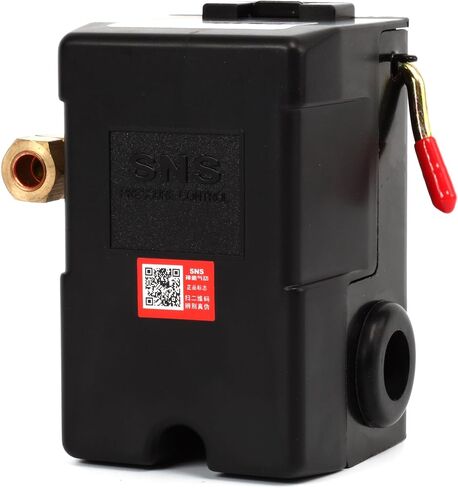 SNS مفتاح ضغط التحكم 95-125psi 4 منافذ شديدة التحمل 20 أمبير لضاغط الهواء PS10-4H1 in Kuwait