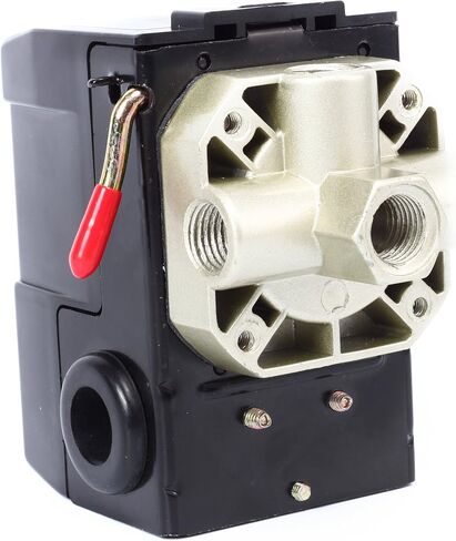 SNS مفتاح ضغط التحكم 95-125psi 4 منافذ شديدة التحمل 20 أمبير لضاغط الهواء PS10-4H1 in Kuwait