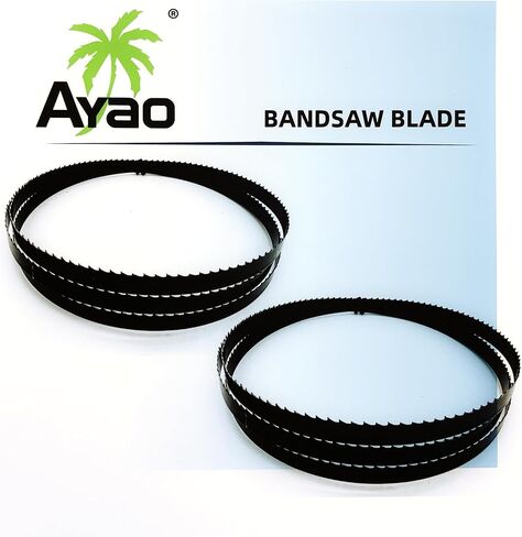 شفرات منشار شريطية AYAO مقاس 72-7/16 بوصة × 3/8 بوصة × 6TPI (عبوة من قطعتين) in Saudi Arabia