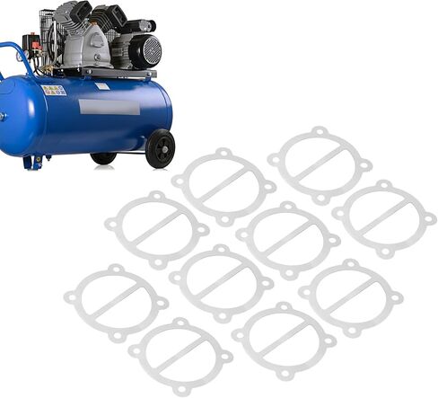 10Pcs Air Compressor Head Gasket Kit, 65 Aluminum Gasket Replacement for 65mm Diameter Cylinder in Saudi Arabia